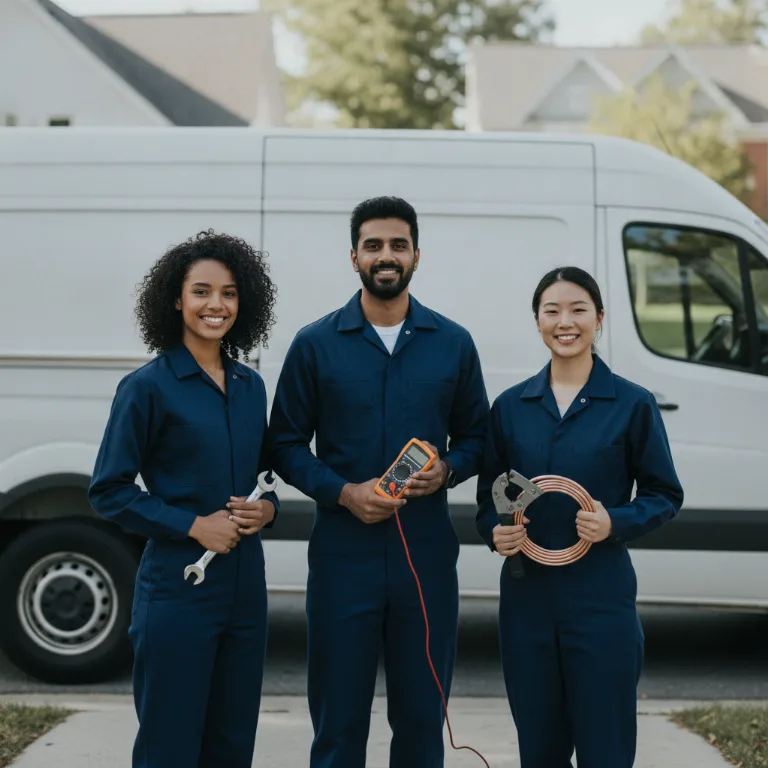HVAC team in West Hartford